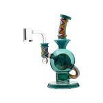 Heady Wigwag Ball Rig Opal Flower of Life Perc