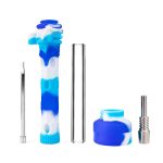 Glass Nectar Collector With Silicone Cover