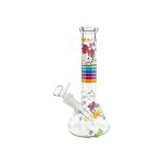 difflite Bong With Butterflies 10 Inch