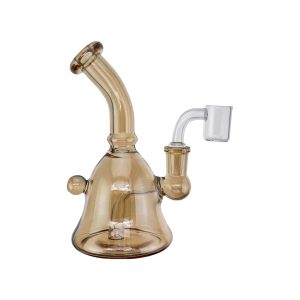 Small Metallic Amber Brown Dab Rig