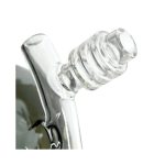 7.5" Globe Glass Bong Etched Map