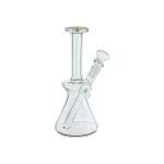 difflite - Clear Mini 10mm Water Pipe Bong With Fixed Downstem