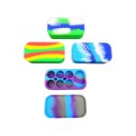 Multi-Compartment Rectangular Silicone Storage Slicks