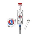 Pulsar Steal Your Face Glycerin Glass Dab Straw