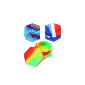 Silicone Hexagon Honeybee Container