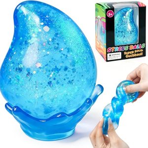 Dream Drop Squishy Toys, Dream Squishy Drop Squishy Stress Ball, Malt Sugar Squeeze Squishies Toys for Anxiety Relief, Sensory Fidget Squeeze Ball for Kids Adults, Office Classroom Party Favor Decor