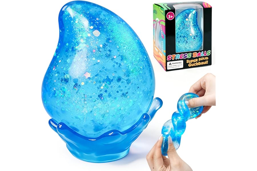 Dream Drop Squishy Toys, Dream Squishy Drop Squishy Stress Ball, Malt Sugar Squeeze Squishies Toys for Anxiety Relief, Sensory Fidget Squeeze Ball for Kids Adults, Office Classroom Party Favor Decor