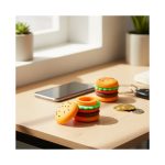Silicone Burger Dab Wax Jar
