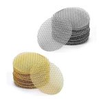 100pcs Pipe Screens, 3/4 Inch Pipe Filters, 50pcs Premium Stainless Steel Pipe Screens and 50pcs Brass Filters