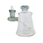 Mini Tube Dab Rig With Shadow Black Mouthpiece