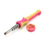 Silicone Honey Straw 14mm Titanium Tip