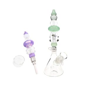 Duo Namics Glass 2-in-1 Nectar Collector and Water Pipe Kit