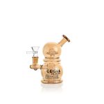 6" Mini Egg Dab Rig with Crown Perc