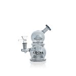 6" Mini Egg Dab Rig with Crown Perc