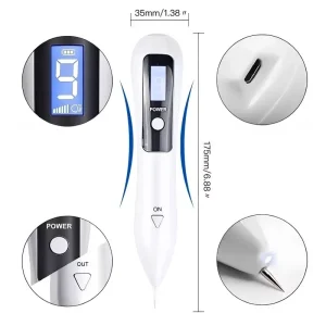 Laser Plasma Pen for Freckle, Skin Tag, Spot, Mole Removal