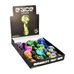 Eyce Silicone Spoon Pipe - 4.25"/Assorted Colors -10PC DISPLAY