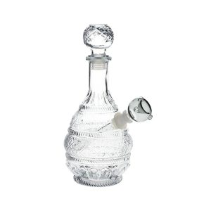 Round Lotus Vintage Decanter Water Bongs
