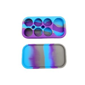 Multi-Compartment Rectangular Silicone Storage Slicks