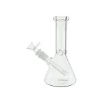 8 Inch Clear Glass Bong