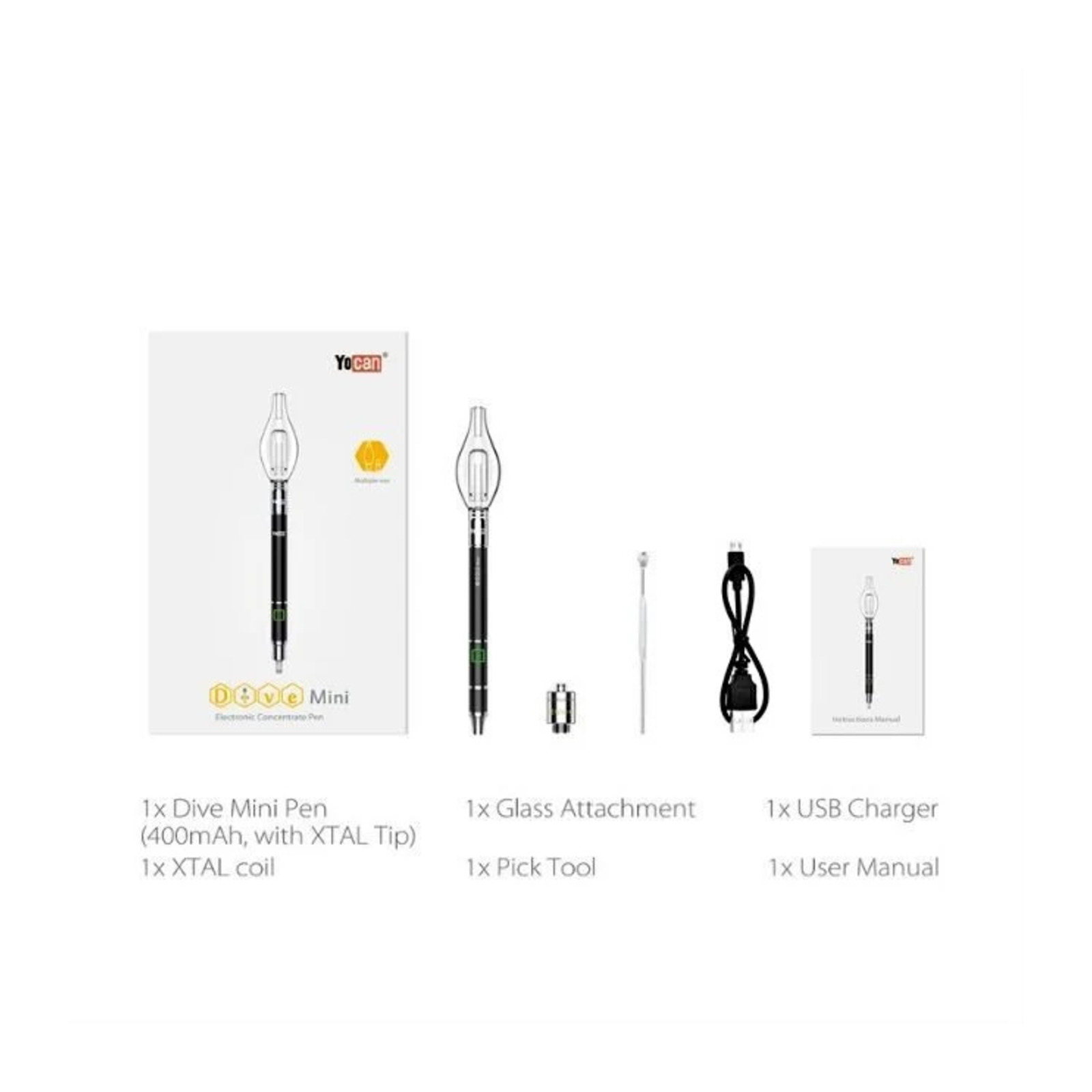 Yocan Dive Mini Dab Pen Vaporizer - Sakura Pink