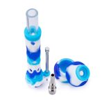 Glass Nectar Collector With Silicone Cover
