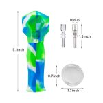 Dual-use Hand Pipe and Nectar Straw