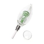 8″ Light Bulb Dab Straw Kit Tree Perc