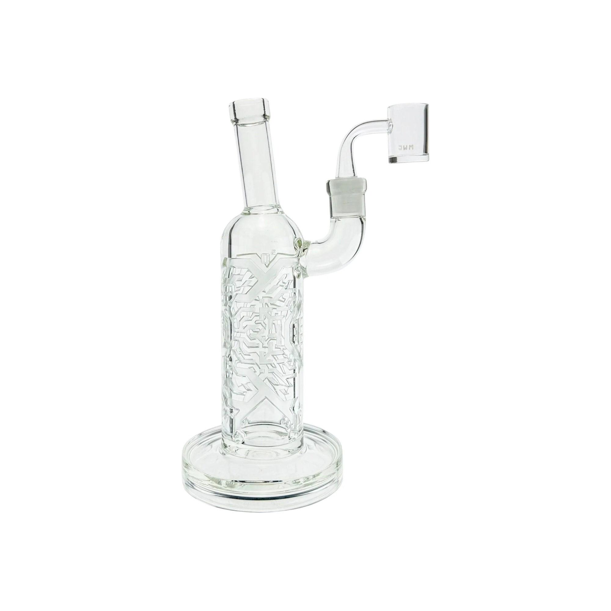 difflite - Hydro-Oxide 10 Inch Dab Rig Clear Glass