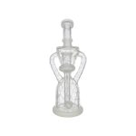 Clear Double Uptake Recycler With Sand Blasting