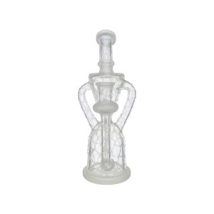Clear Double Uptake Recycler With Sand Blasting