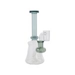 Mini Tube Dab Rig With Shadow Black Mouthpiece