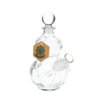 difflite Clear Vintage Gourd Glass Water Pipe