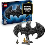 LEGO DC Batman: Batman Logo Building Toy - Super Hero Bedroom Decor for Kids, Boys & Girls, Ages 12+ - with Classic & Golden Batman Minifigures - Gift Idea for Birthdays & Fans - 76330