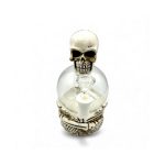 Skull Globe Head Glass Bong