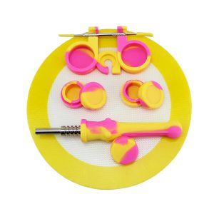 Honey Straw Kit With Dab Mat