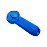 Simple Glass Spoon Pipe Blue