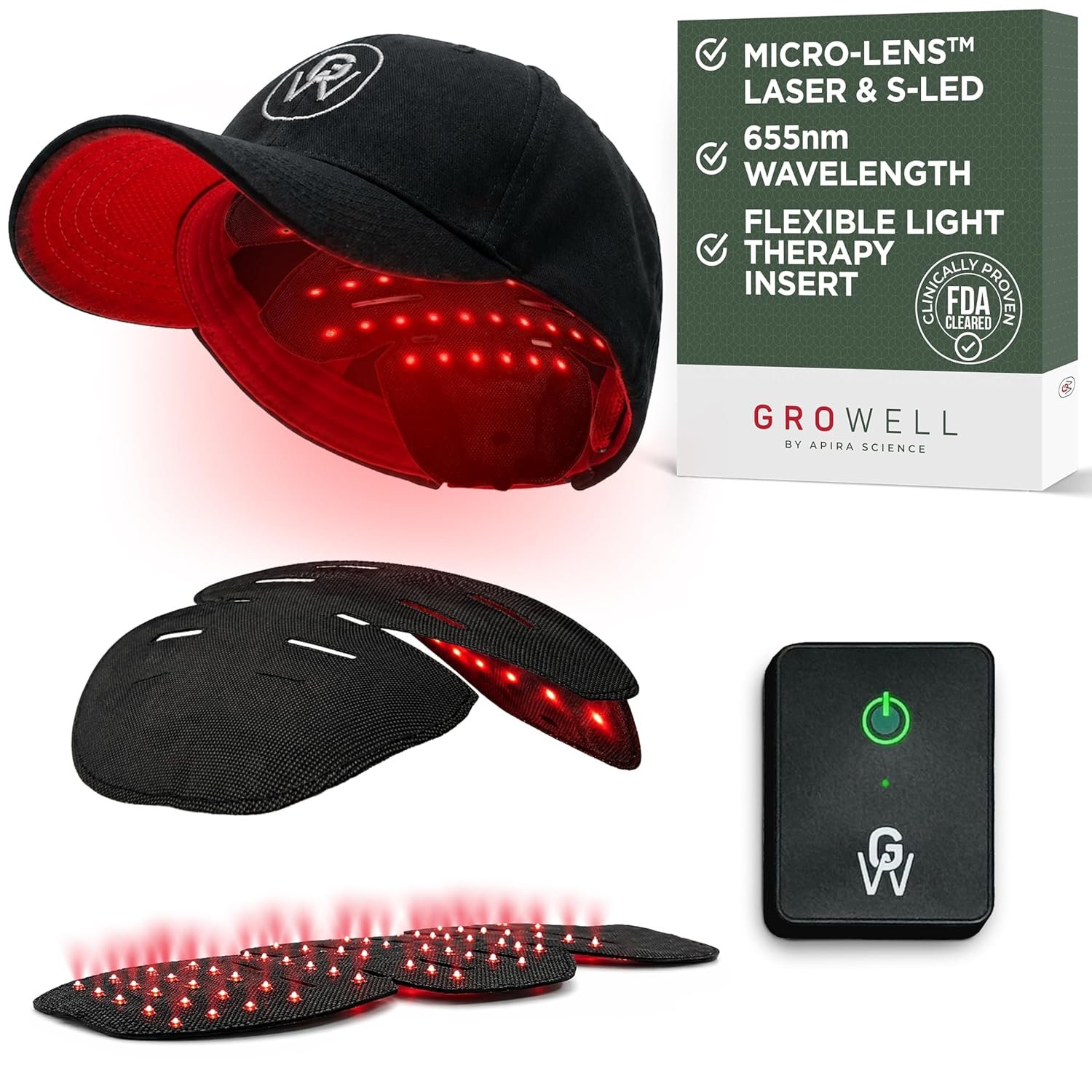 Laser Hair Regrowth Cap - Red Light Therapy Device
