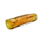 Inside Out Double Blown Color Changing Fumed Rectangle Glass Hand Pipe