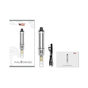 Yocan Falcon Mini Neon Glow Dab Pen Vaporizer - Silver