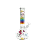 difflite Bong With Butterflies 10 Inch