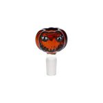 difflite Twisty And Wicked Jack-O-Lantern Glass Water Pipe
