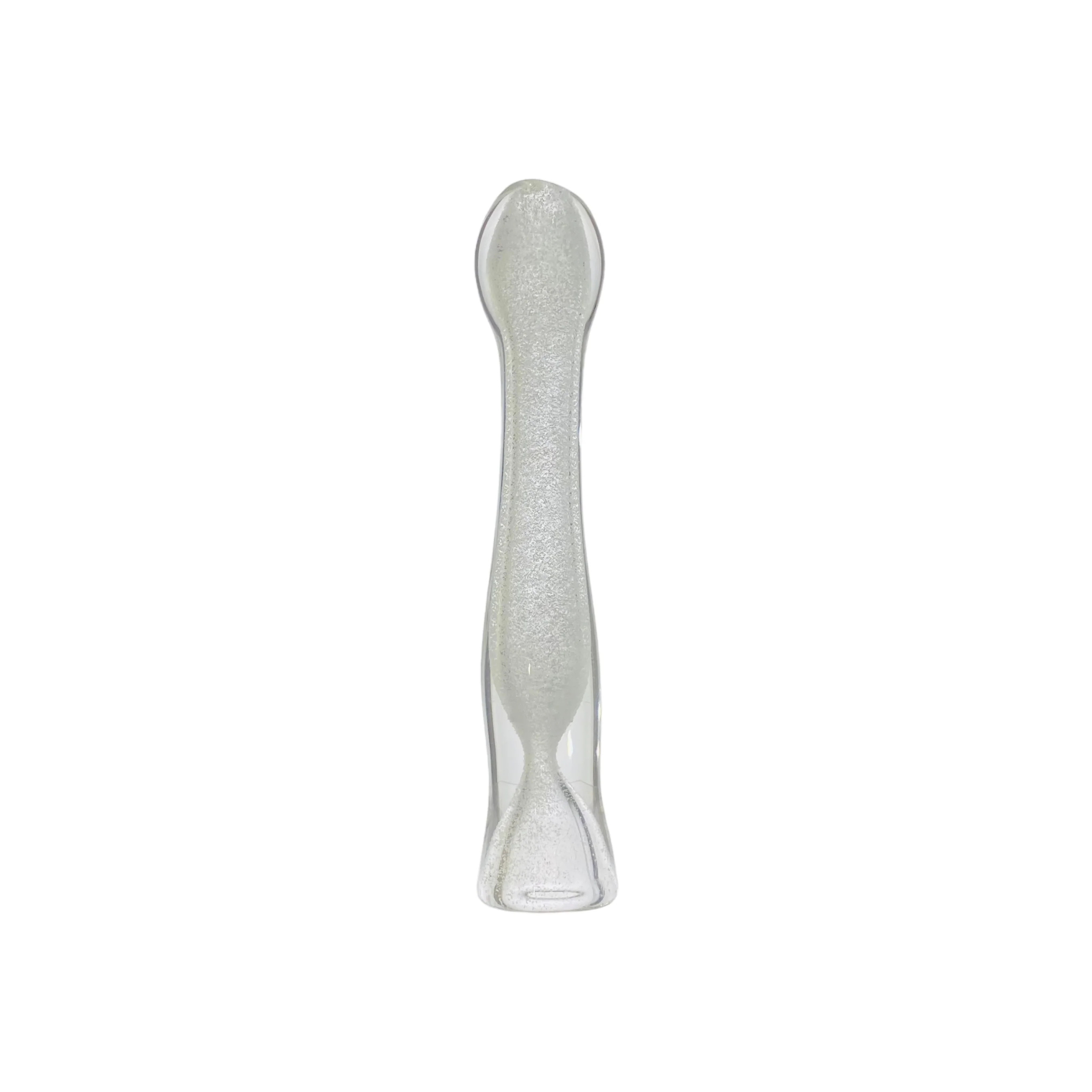 Glass Chillum Pipe - Glow In The Dark Inside Out Hand Pipe