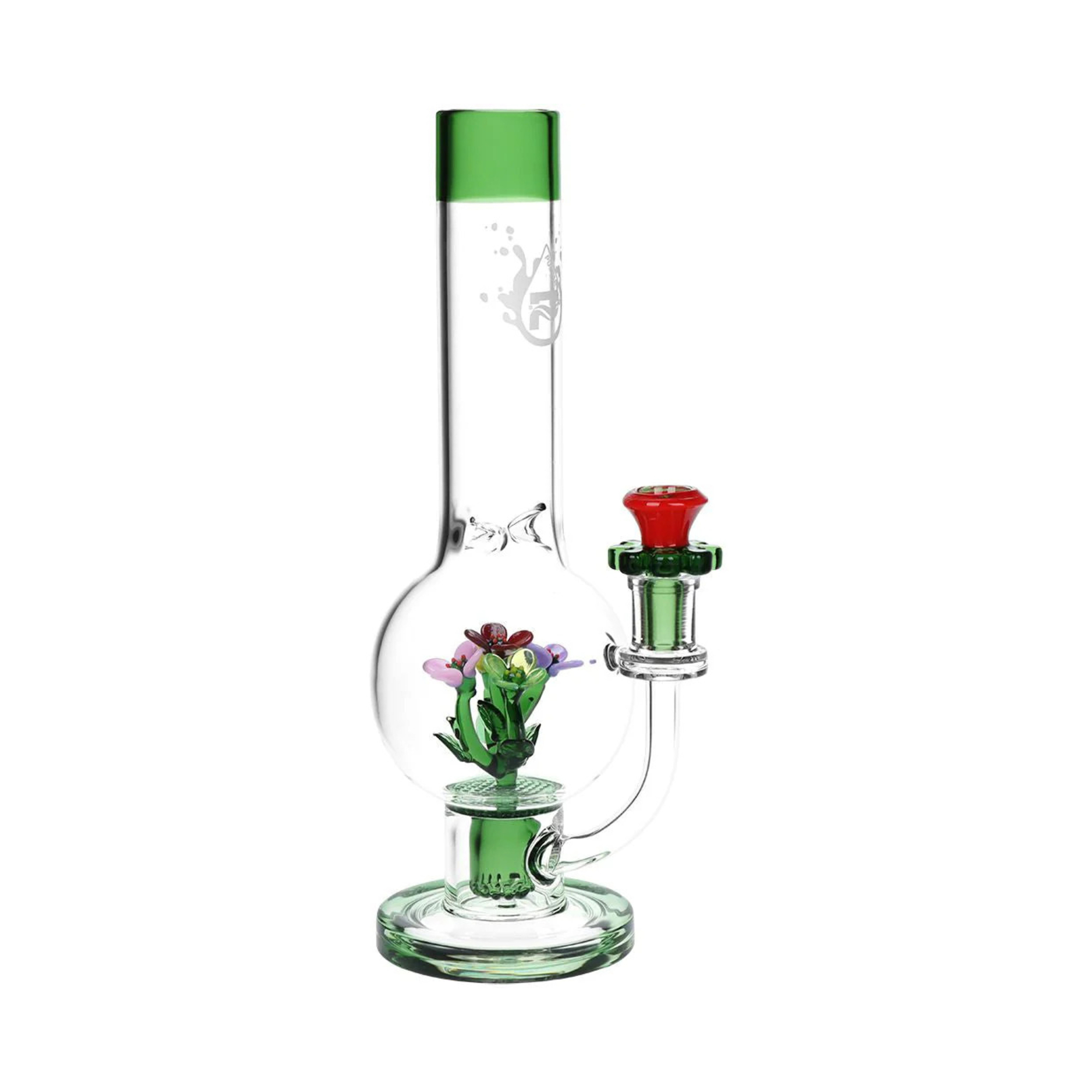 difflite Chill Flower Glass Water Pipe
