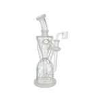 Clear Double Uptake Recycler With Sand Blasting