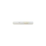 difflite - 5 Inch White Steam Roller Glass Hand Pipe