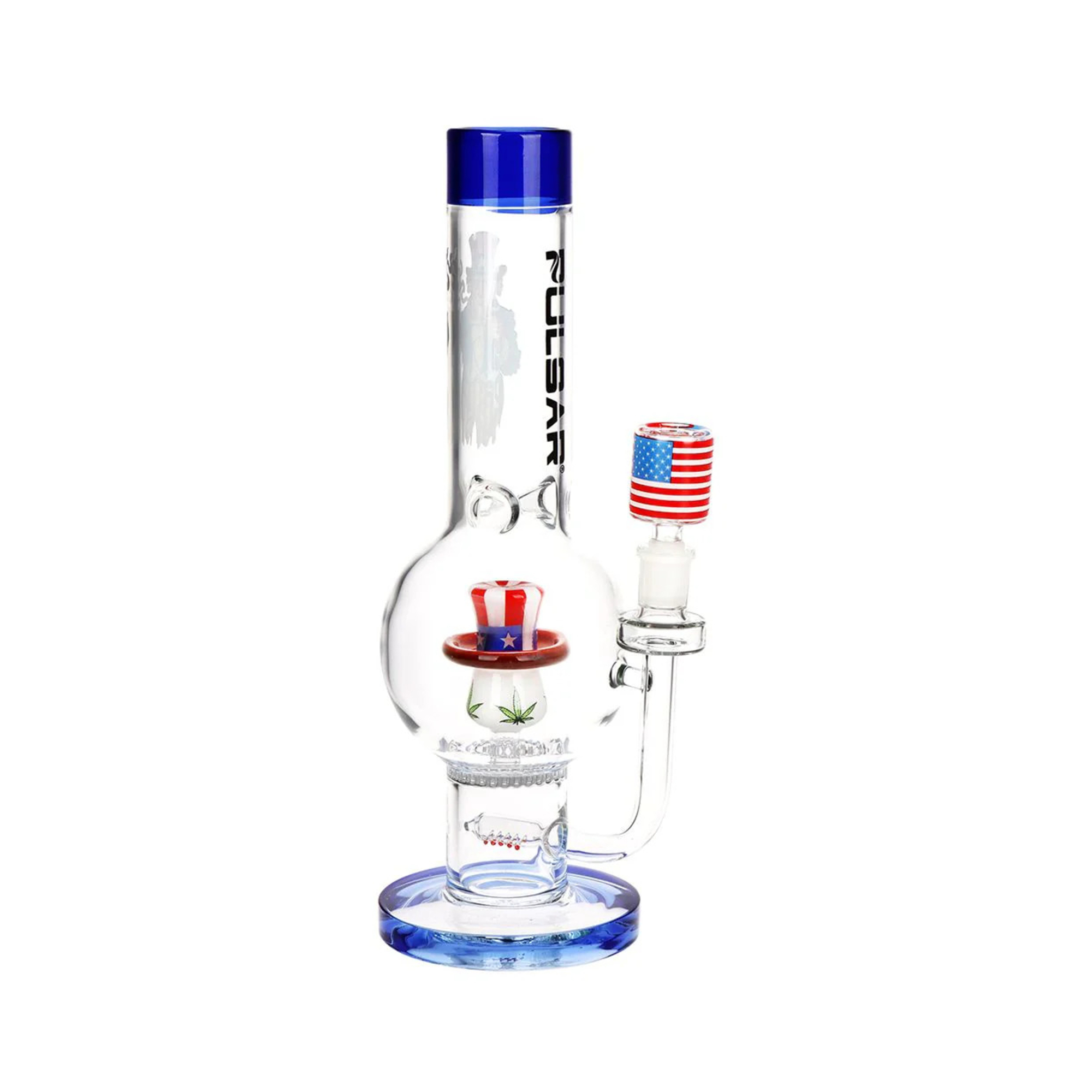 difflite USA Top Hat Bubble Base Glass Water Pipe