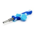 Silicone Honey Straw 14mm Titanium Tip