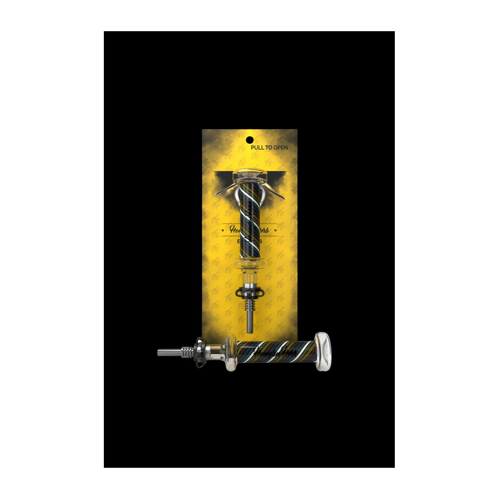 Honeybee Herb Candy Stripped Nectar Collector