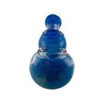 Glass Hand Pipe With Double Blown Bowls