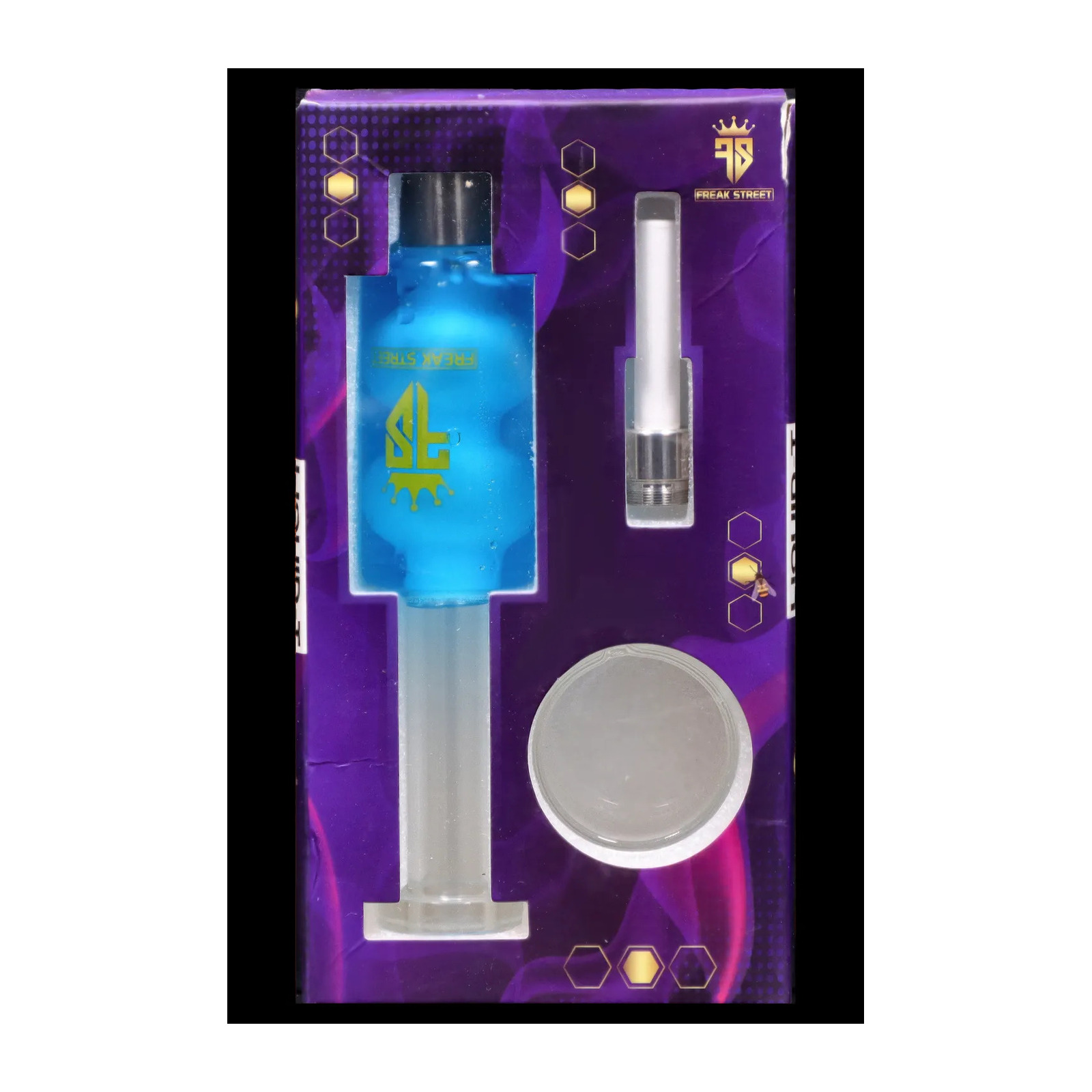 Freak Street Glycerin Nectar Collector w Ceramic Screw Tip - 14mm